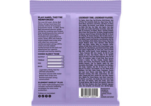 ERNIE BALL CORDES ELECTRIQUES 2244