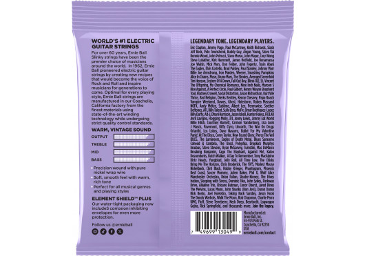 ERNIE BALL CORDES ELECTRIQUES 2257