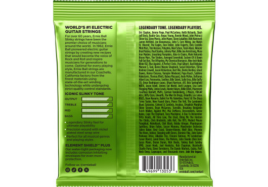 ERNIE BALL CORDES ELECTRIQUES 2619