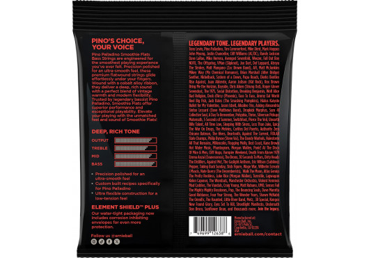 ERNIE BALL CORDES BASSES 2749