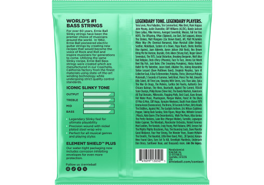 ERNIE BALL CORDES BASSES 2822