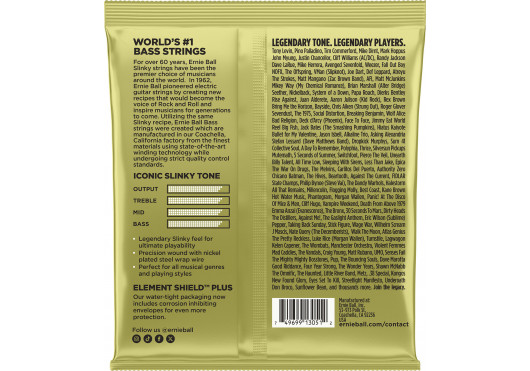 ERNIE BALL CORDES BASSES 2823