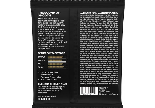 ERNIE BALL CORDES BASSES 2862