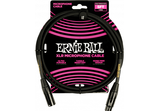 ERNIE BALL Câbles microphone 6390
