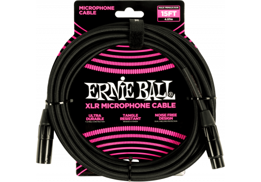 ERNIE BALL Câbles microphone 6391