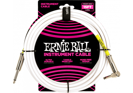 ERNIE BALL Câbles Instrument 6400