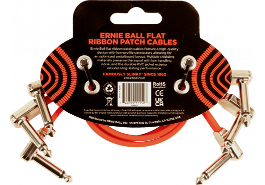 ERNIE BALL Câbles Instrument 6403