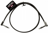 TRS coudé fin & plat - 60cm noir