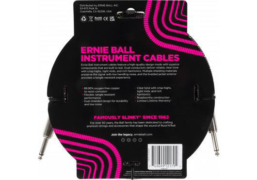 ERNIE BALL CABLES INSTRUMENT 6427