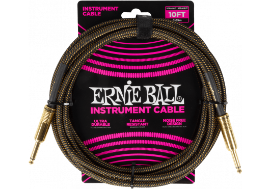 ERNIE BALL Câbles Instrument 6428