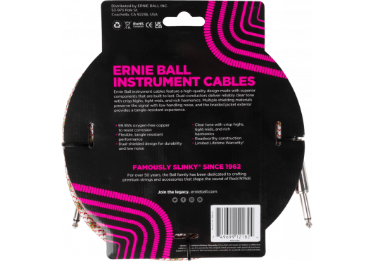 ERNIE BALL CABLES INSTRUMENT 6430