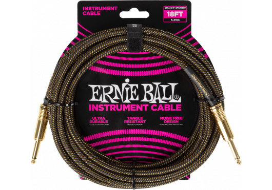 ERNIE BALL Câbles Instrument 6432