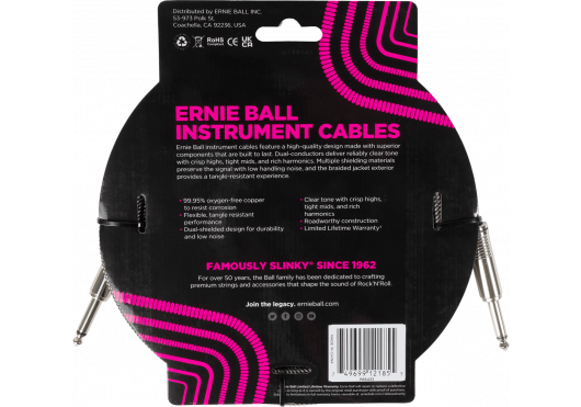 ERNIE BALL CABLES INSTRUMENT 6433