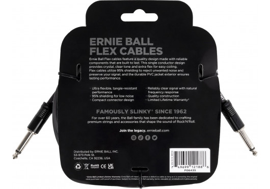 ERNIE BALL CABLES INSTRUMENT 6435