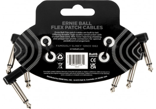 ERNIE BALL CABLES DE PATCH 6443