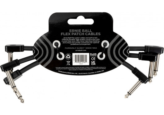 ERNIE BALL CABLES DE PATCH 6444
