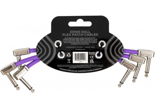 ERNIE BALL CABLES DE PATCH 6452