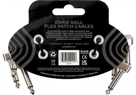 ERNIE BALL CABLES DE PATCH 6459