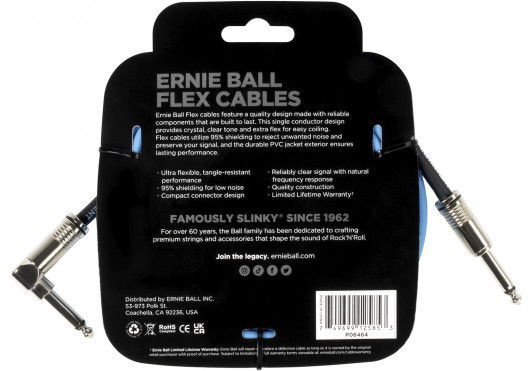 ERNIE BALL CABLES INSTRUMENT 6464