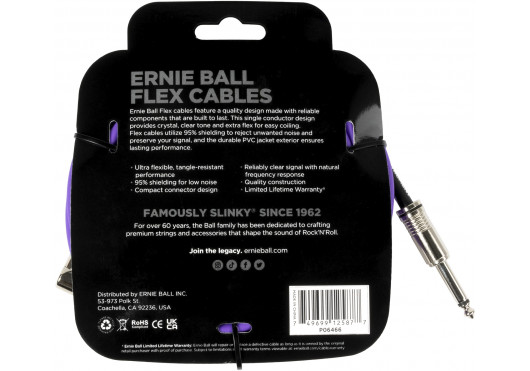 ERNIE BALL CABLES INSTRUMENT 6466