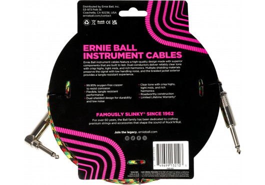 6483 ERNIE BALL CABLES INSTRUMENT 6483