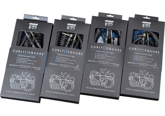 EBS CABLES CURLSQUARE-8M-ANGLED