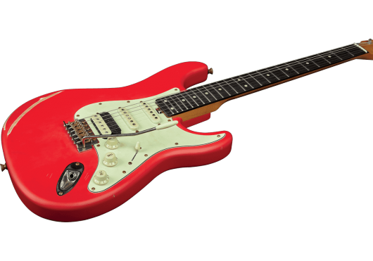EKO Guitares Electriques AIRE-RELIC-RED