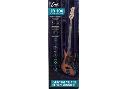 EKO BASSES ÉLECTRIQUES PACK-JB100-SB