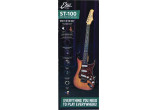 PACK-ST100-SB EKO GUITARES ÉLECTRIQUES PACK-ST100-SB