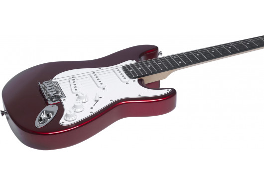 EKO GUITARES ÉLECTRIQUES ST100-3/4-RED