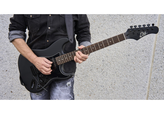 EKO GUITARES ÉLECTRIQUES ST350-STHBLK
