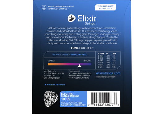 ELIXIR CORDES ELECTRIQUES 12077