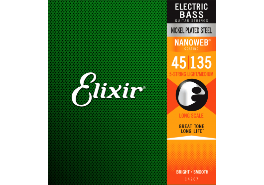 ELIXIR CORDES BASSES ELECTRIQUES 14207