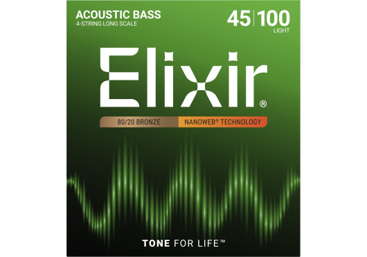 14502 ELIXIR CORDES BASSES ACOUSTIQUES 14502