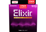 16569 ELIXIR CORDES ACOUSTIQUES 16569
