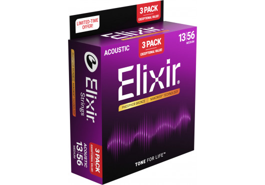 ELIXIR CORDES ACOUSTIQUES 16570