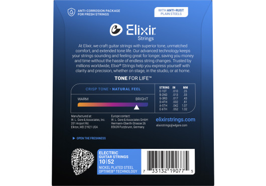 19077 ELIXIR CORDES ELECTRIQUES 19077