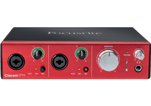 FOCUSRITE INTERFACES AUDIO CLARETT-2PRE