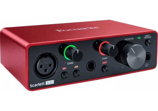 FOCUSRITE Interfaces Audio SCARLETT3-SOLO