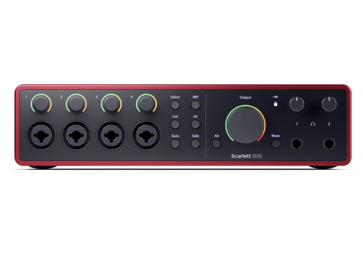 FOCUSRITE INTERFACES AUDIO SCARLETT4-18I16