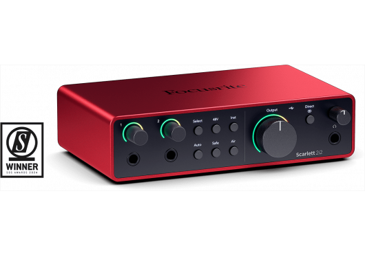 FOCUSRITE INTERFACES AUDIO SCARLETT4-2I2
