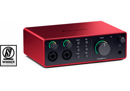 FOCUSRITE INTERFACES AUDIO SCARLETT4-4I4
