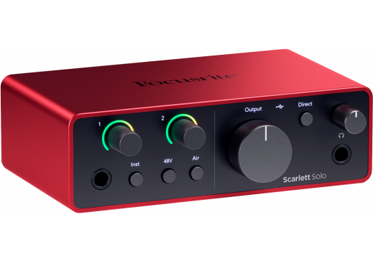 FOCUSRITE INTERFACES AUDIO SCARLETT4-SOLO-STUDIO