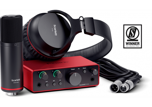 FOCUSRITE INTERFACES AUDIO SCARLETT4-SOLO-STUDIO
