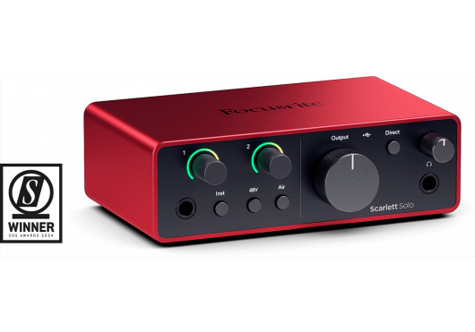FOCUSRITE INTERFACES AUDIO SCARLETT4-SOLO