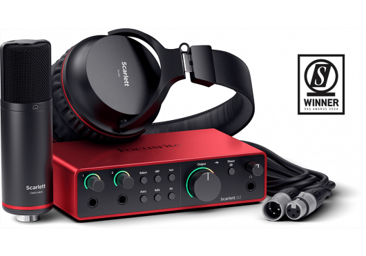 FOCUSRITE INTERFACES AUDIO SCARLETT4-STUDIO
