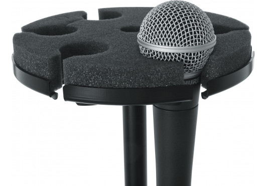 GATOR FRAMEWORKS SUPPORTS MICROPHONE GFW-MIC-6TRAY