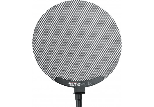 GATOR FRAMEWORKS SUPPORTS MICROPHONE GFW-POPFILTER-MTL