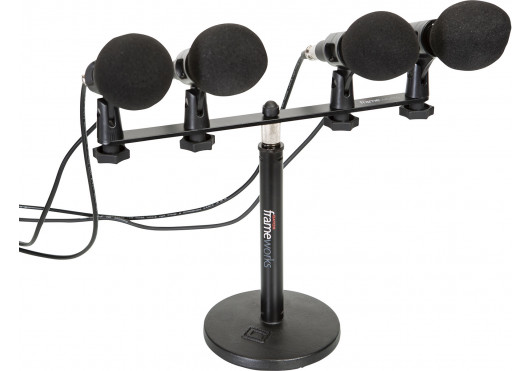 GATOR FRAMEWORKS SUPPORTS MICROPHONE GFWMIC1TO4