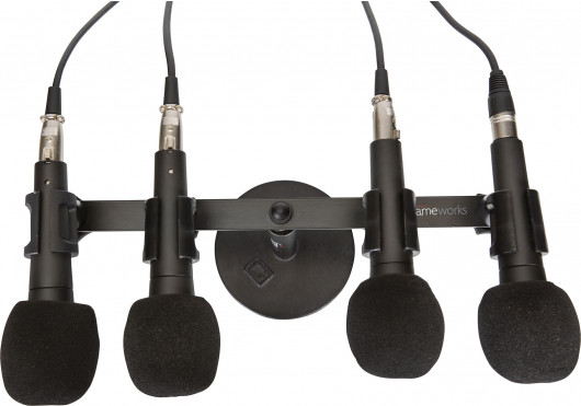 GATOR FRAMEWORKS SUPPORTS MICROPHONE GFWMIC1TO4